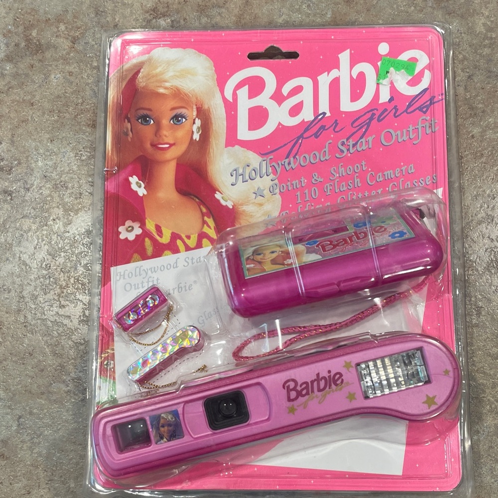 Barbie Pink Camera and Accessories Set